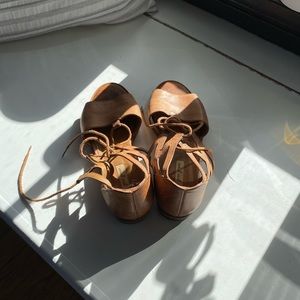 Paul Green Sandals. Size 5 UK, 7 US. Italian leather. Made in Austria